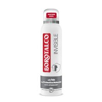 Deodorant spray antiperspirant Invisible, 200 ml, Borotalco