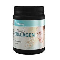 Pudra de colagen cu vitamina C si aroma de lamaie, 330 g, Vitaking