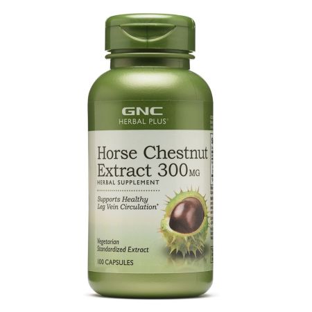 Horse Chestnut Extract Standardizat 300 mg Herbal Plus (196412), 100 capsule, GNC