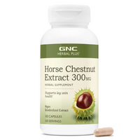 Extract din castan salbatic Herbal Plus, 300 mg, 100 capsule, GNC