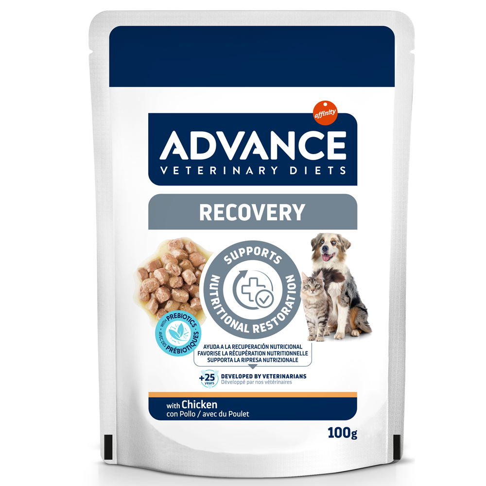 Hrana umeda pentru caini si pisici Recovery, 100 g, Advance Veterinary Diets