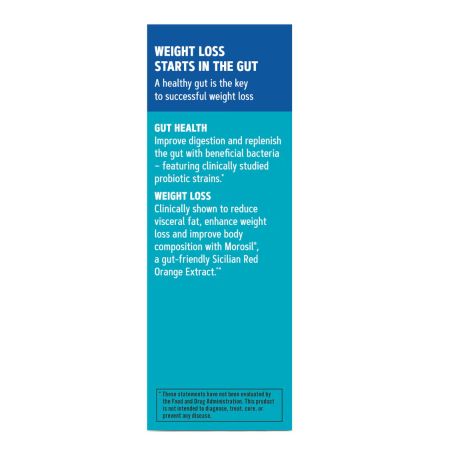 Probiotic pentru controlul greutatii Weight Loss Probiotic Total Lean, 30 capsule, GNC 648034