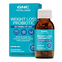 Probiotic pentru controlul greutatii Weight Loss Probiotic Total Lean, 30 capsule, GNC
