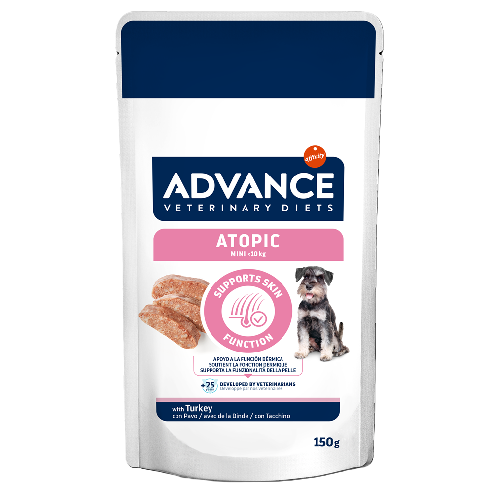 Hrana umeda pentru caini Atopic Derma Care, 150 g, Advance Veterinary Diets