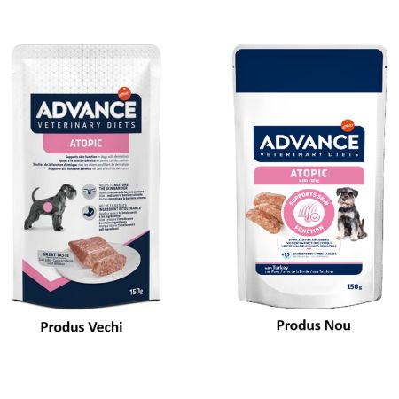 Hrana umeda pentru caini Atopic Derma Care, 150 g, Advance Veterinary Diets 658778