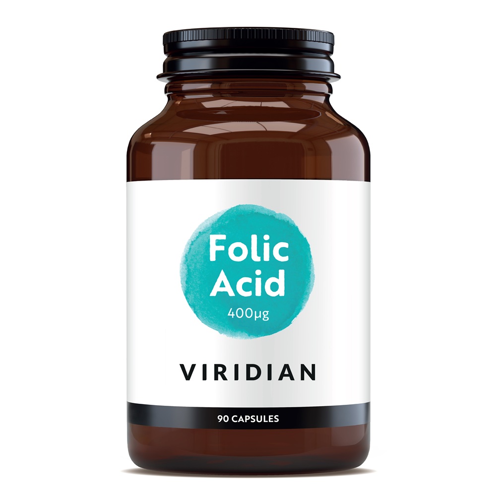Acid folic, 90 capsule, Viridian