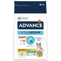 Hrana uscata cu somon pentru pisici sterilizate Sensitive Care Active Defense, 3 kg, Advance Veterinary Diets