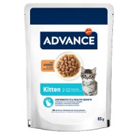 Hrana umeda cu pui pentru pisicute Kitten, 85 g, Advance Veterinary Diets
