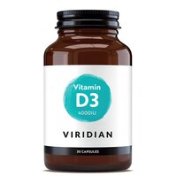 Vitamina D3 4000 UI, 30 capsule, Viridian