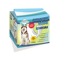Scutece pentru caini Masculi Perfect Diaper, marimea  M-L, 12 bucati, Green Point