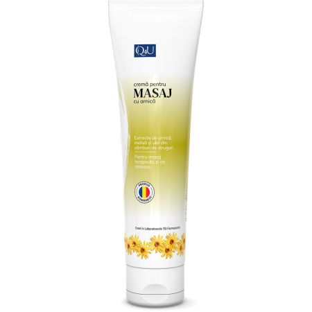 Crema pentru masaj cu Arnica Q4U, 150 ml, Tis Farmaceutic