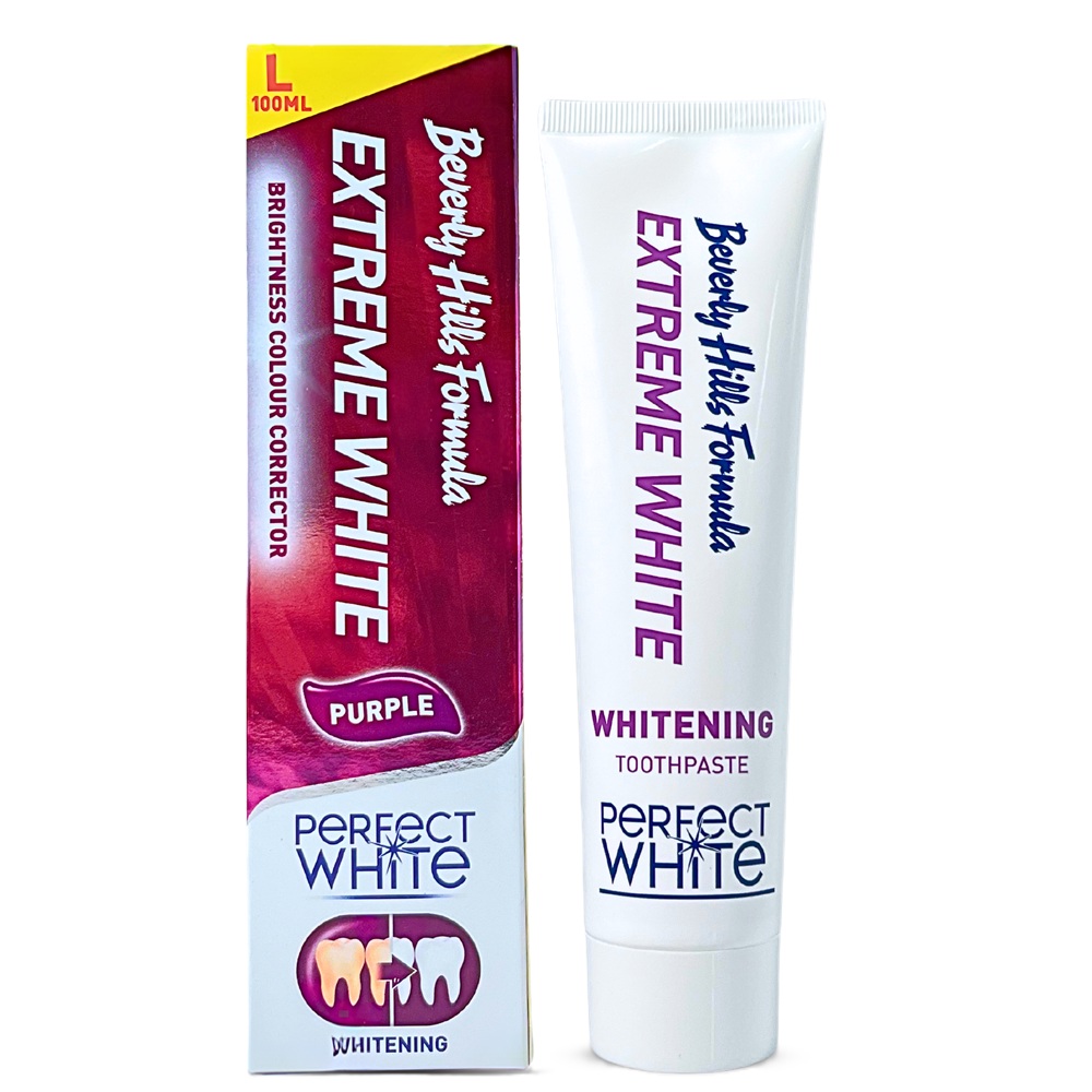Pasta de dinti pentru albire Extrem White, 100 ml, Beverly Hills Formula