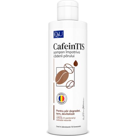 Sampon impotriva caderii parului CafeinTis Q4U, 250 ml, Tis Farmaceutic
