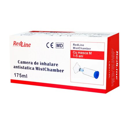 Camera de inhalare antistatica pentru copii 1-5 ani MistChamber, RedLine 648531