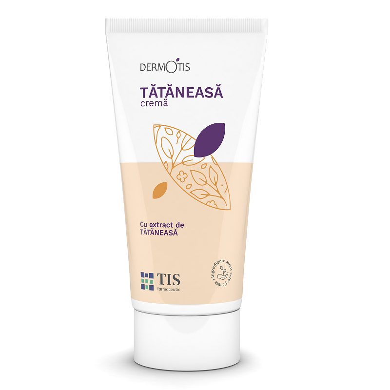 Crema cicatrizanta cu tataneasa Dermotis, 50 ml, Tis Farmaceutic