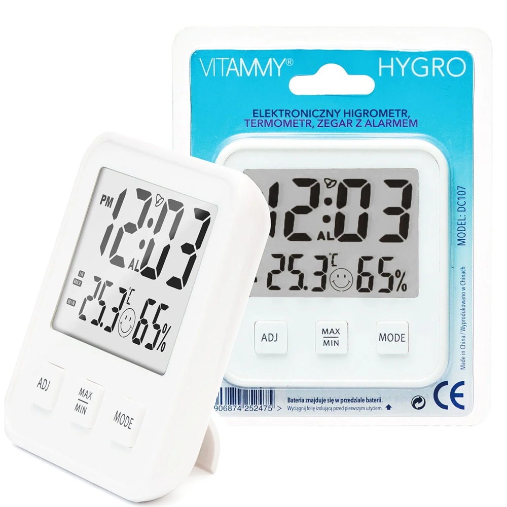 Termo-higrometru pentru camera Hygro, Vitammy