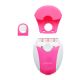 Pieptene electric pentru exterminarea paduchilor cu led roz, Vitammy 648584