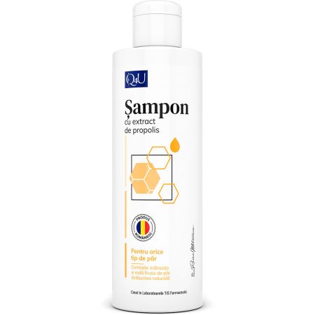 Sampon cu extract de Propolis Q4U, 250 ml, Tis Farmaceutic