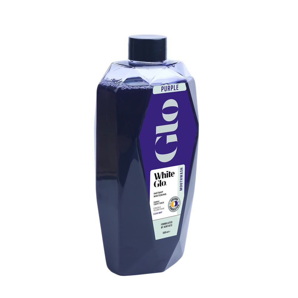 Apa de gura Purple Tooth Toner, 500 ml, White Glo
