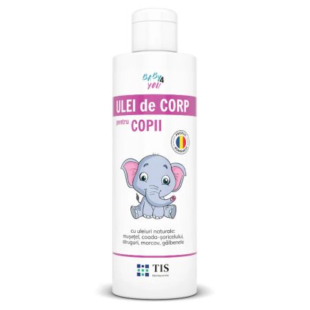 Ulei de corp pentru copii Baby 4 You, 250 ml, Tis Farmaceutic