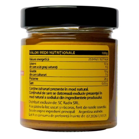 Crema de arahide, 200 g, Solaris 661310