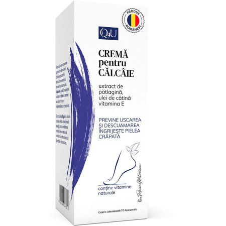 Crema pentru calcaie Q4U, 50 ml, Tis Farmaceutic