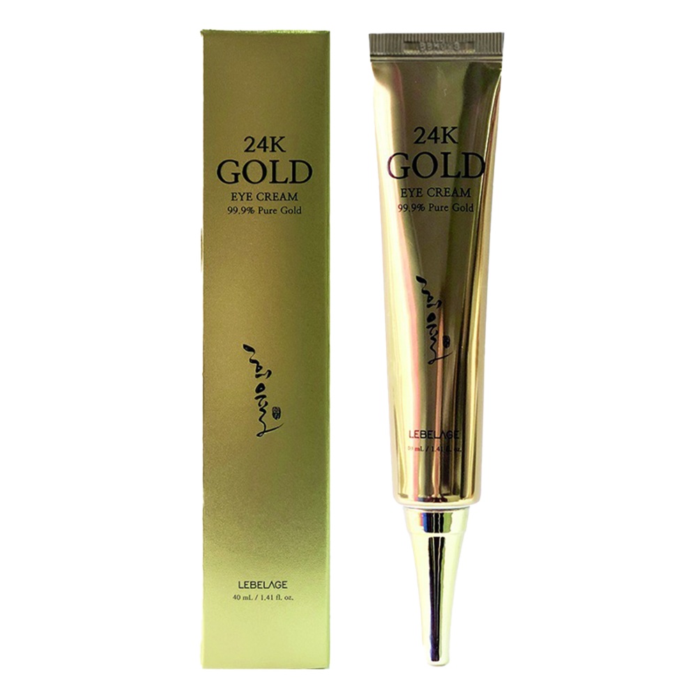 Crema pentru conturul ochilor cu Adenozina 24K Gold, 40 ml, Lebelage