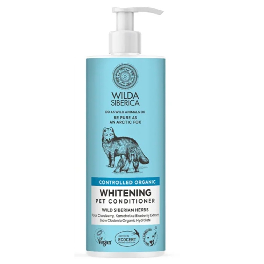 Balsam pentru animale cu blana alba, 400 ml, Wilda Siberica