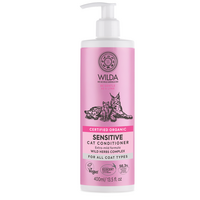 Balsam pentru pisici cu pielea sensibila Sensitive, 400 ml, Wilda Siberica