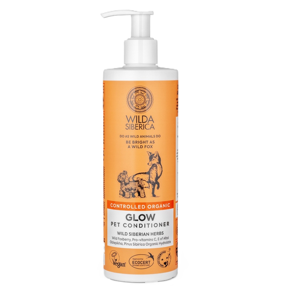 Balsam pentru stralucirea blanii Glow, 400 ml, Wilda Siberica