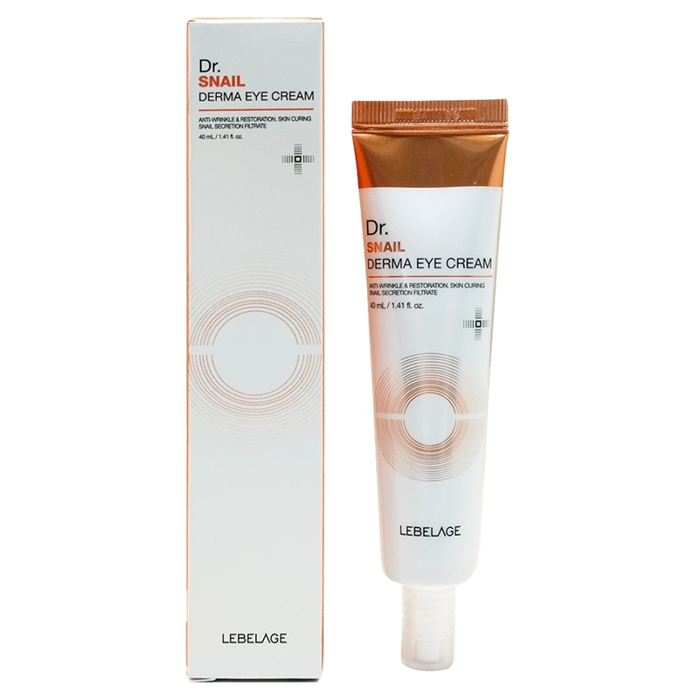 Crema pentru conturul ochilor cu extract de Melc si Colagen Dr.Snail, 40 ml, Lebelage