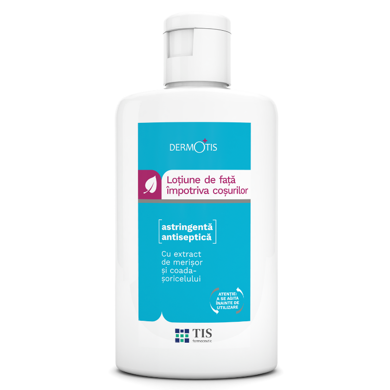 Lotiune de fata impotriva cosurilor Q4U, 60 ml, Tis Farmaceutic