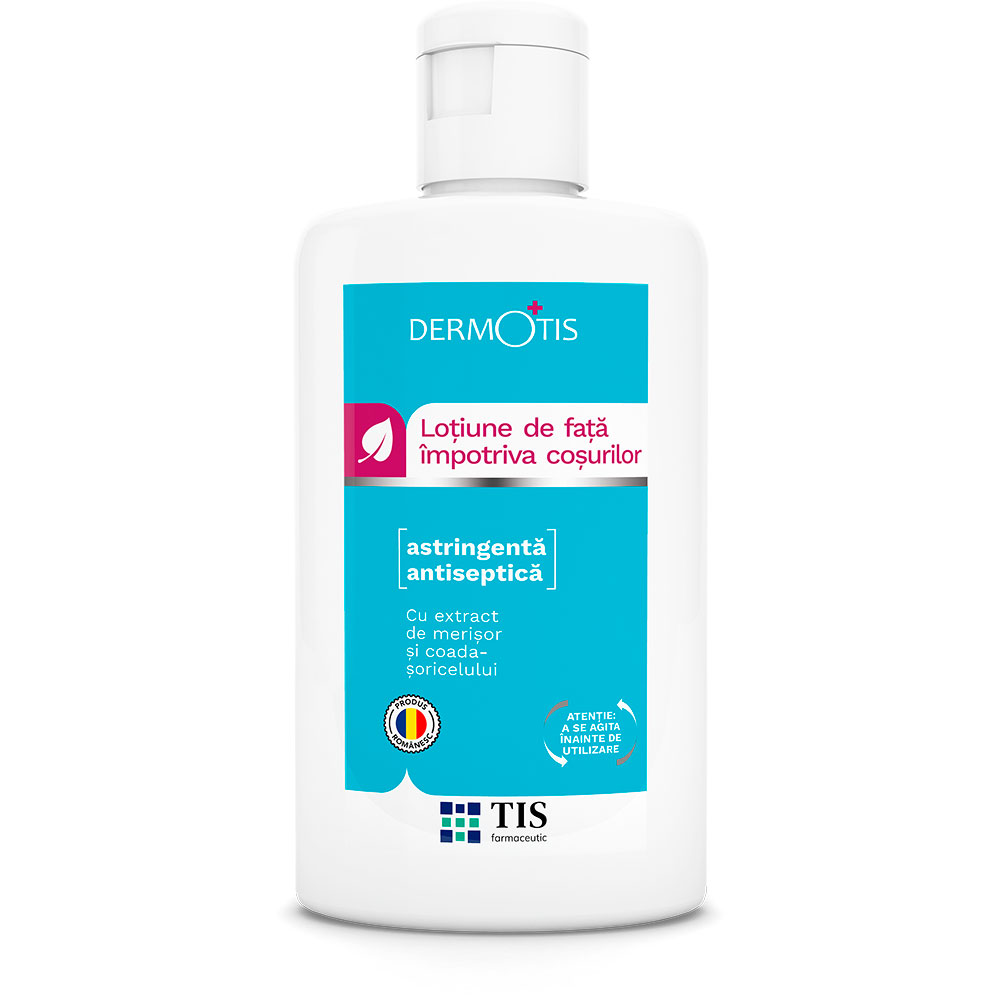 Lotiune de fata impotriva cosurilor Q4U, 60 ml, Tis Farmaceutic