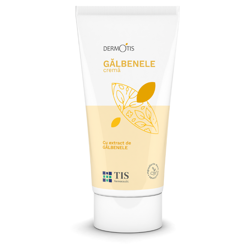 Crema cu galbenele Dermotis, 50 ml, Tis Farmaceutic