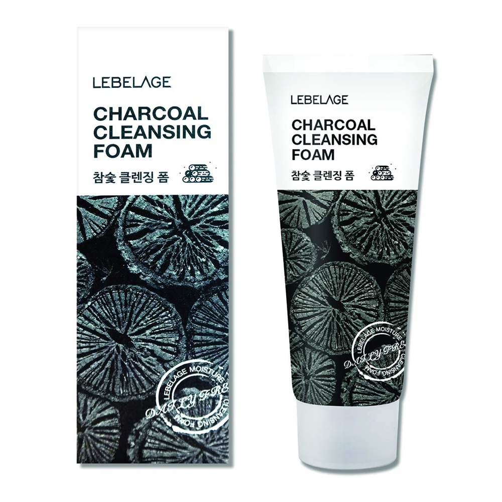 Spuma de curatare pentru fata cu Carbune, 100 ml, Lebelage