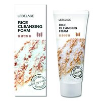 Spuma de curatare pentru fata cu Orez, 100 ml, Lebelage