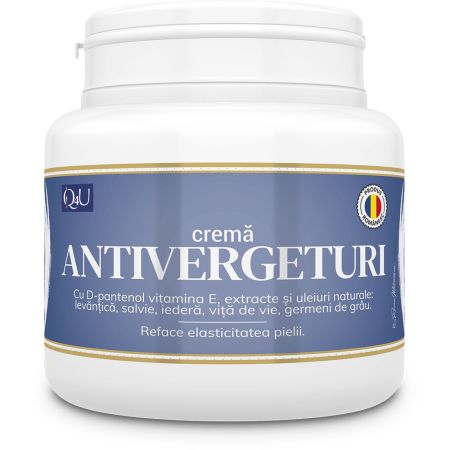 Crema antivergeturi Q4U, 500 ml, Tis Farmaceutic