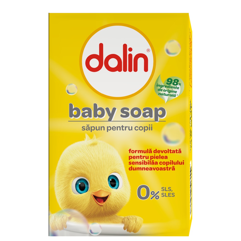 Sapun solid pentru corp, 100 g, Dalin