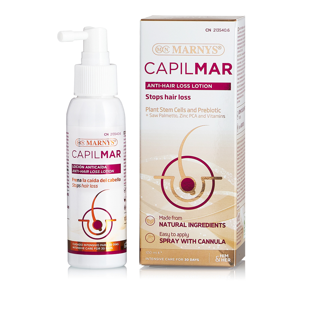 Lotiune impotriva caderii parului Capilmar, 100 ml, Marnys