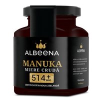 Miere de Manuka cruda, MGO 514+, 200 g, Albeena