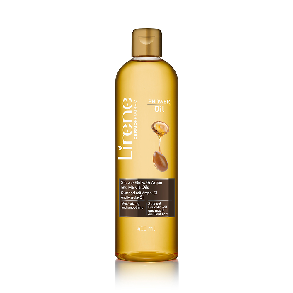 Ulei de dus cu argan si marula, 400 ml, Lirene