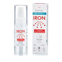 Spray oral cu fier, 30 ml, Norvita
