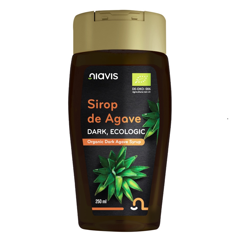 Sirop Bio de Agave Dark, 250 ml, Niavis