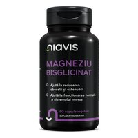 Magneziu Bisglicinat, 60 capsule, Niavis