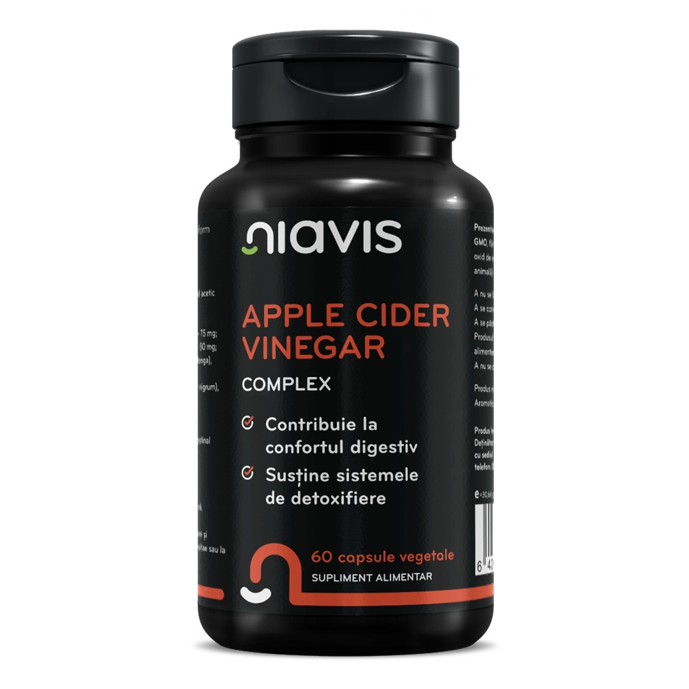 Apple Cider Vinegar Complex, 60 capsule, Niavis