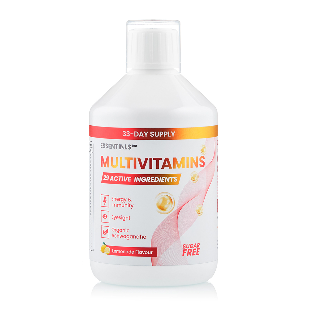 Multivitamine lichide Essentials 100, 500 ml, Swedish Nutra