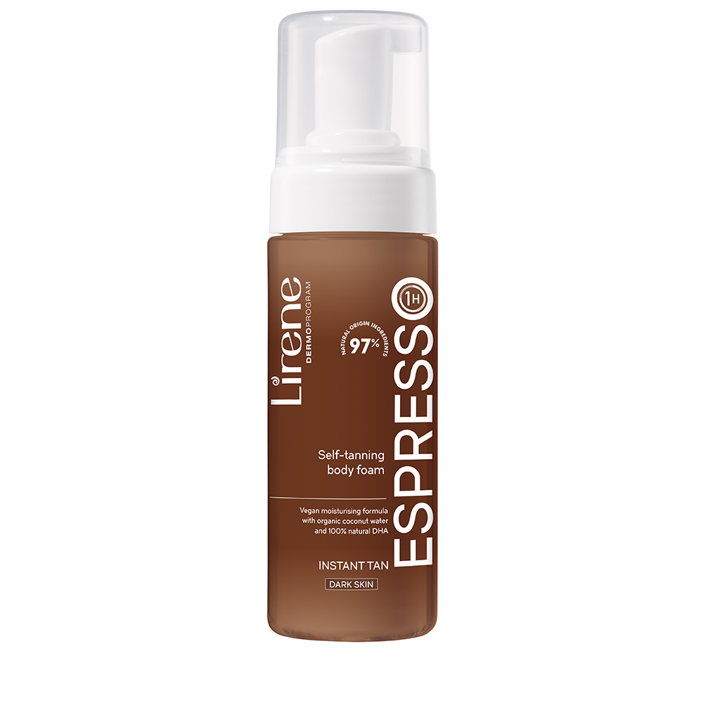 Spuma autobronzanta Espresso Perfect Tan, 150 ml, Lirene