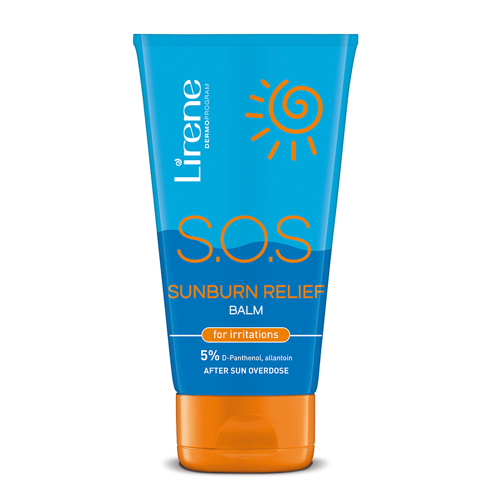 Balsam calmant dupa plaja SOS Rescue Sun, 150 ml, Lirene