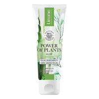 Peeling facial cu granulatie grosiera si extract de aloe Power of Plants, 75 ml, Lirene
