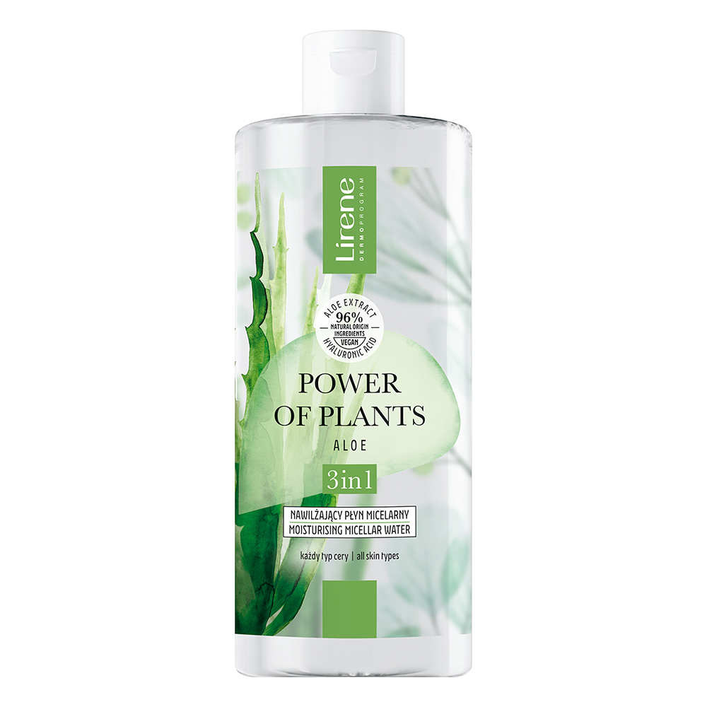 Apa micelara hidratanta Power of plants, 400 ml, Lirene